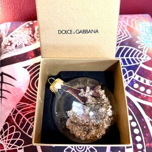 Dolce & Gabbana Crystal Embellished Luxurious Ornament 🤩